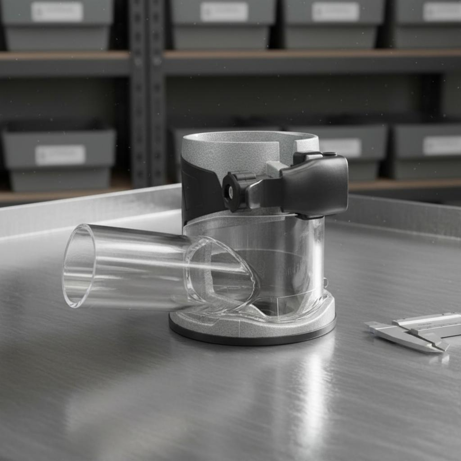 Woodworking Routers - Transparent Router Dust Hood Thickened Woodworking