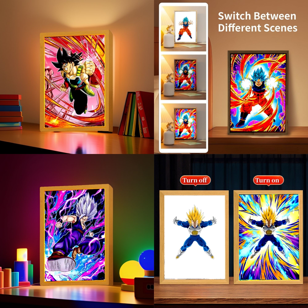 Woodworking Tv - Dragon Ball Z Anime Figure Light
