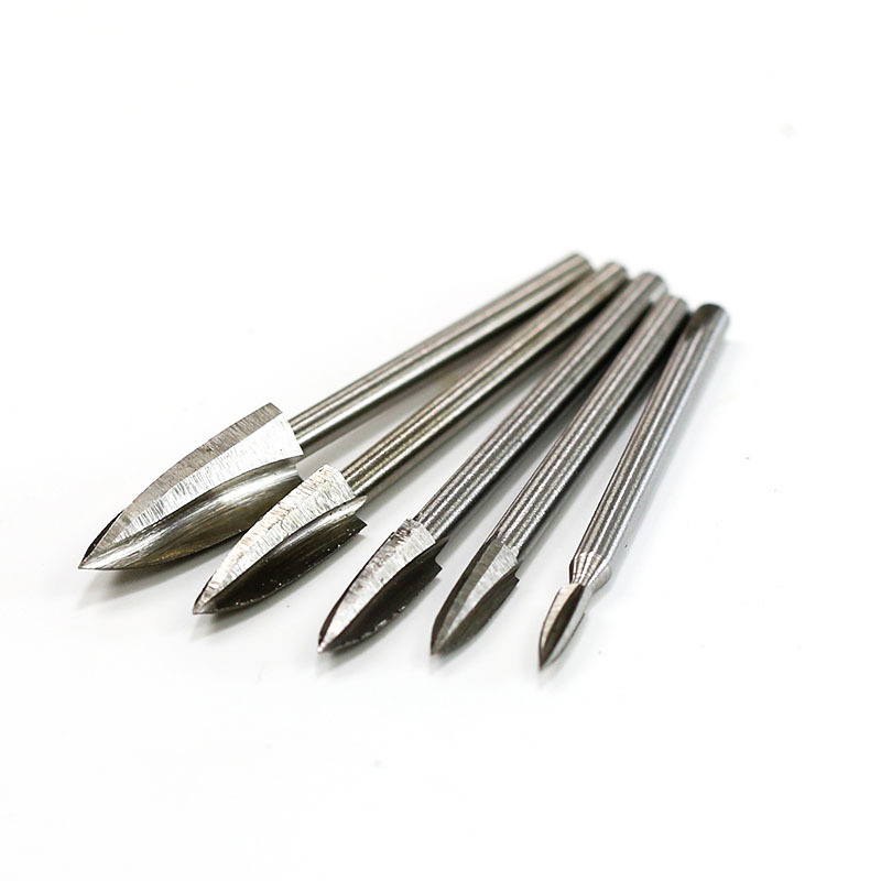Wood Chisel Set - Solid Carbide Steel Engraving Drill Bit
