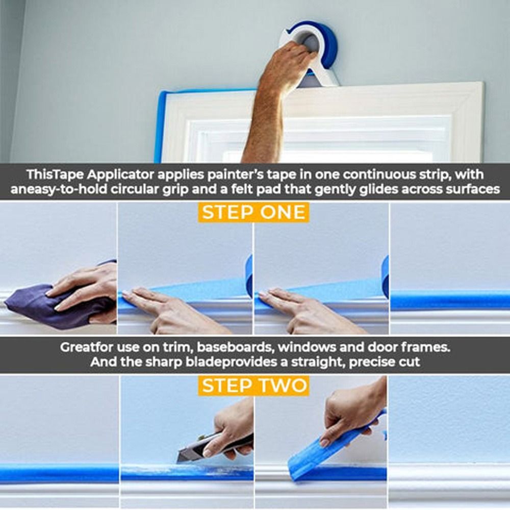 Woodworking Ai - Wall Floor Painting Easy Seam Tape