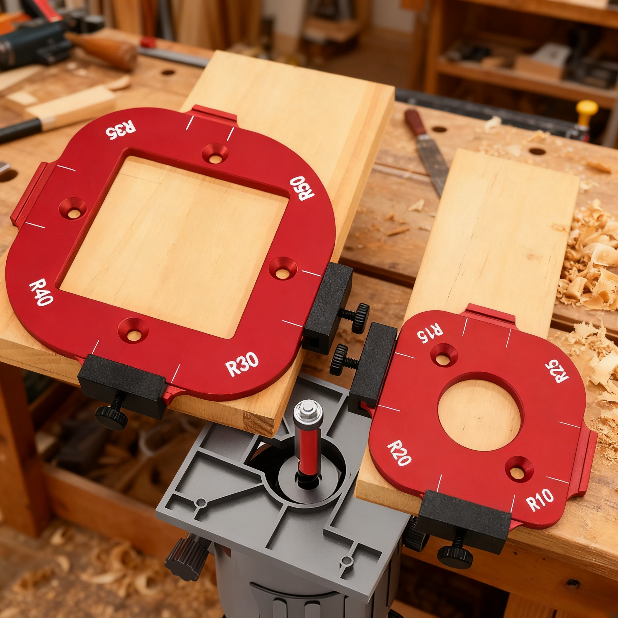 Woodworking Routers - 2pcs Woodworking Router Corner Radius Arc