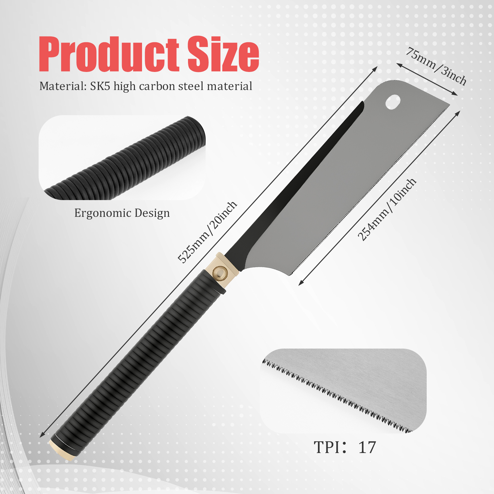 Japanese Hand Saw SK5 Flexible - Japanese Pull Saw ulasan dan harga
