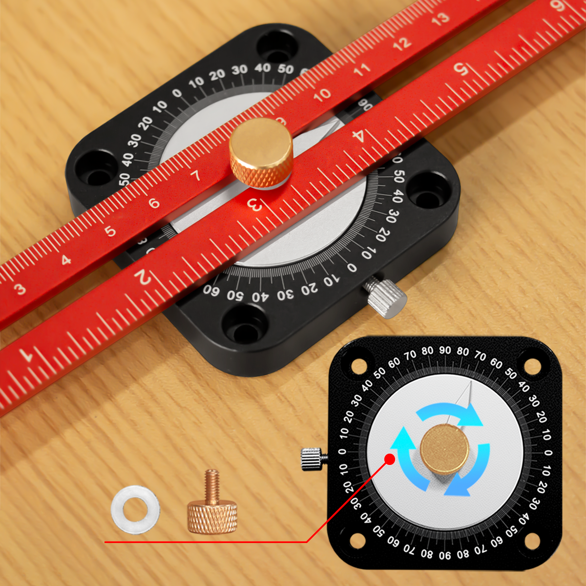 New Woodworking Scriber 360° P - Marking Gauge Tool ulasan dan harga