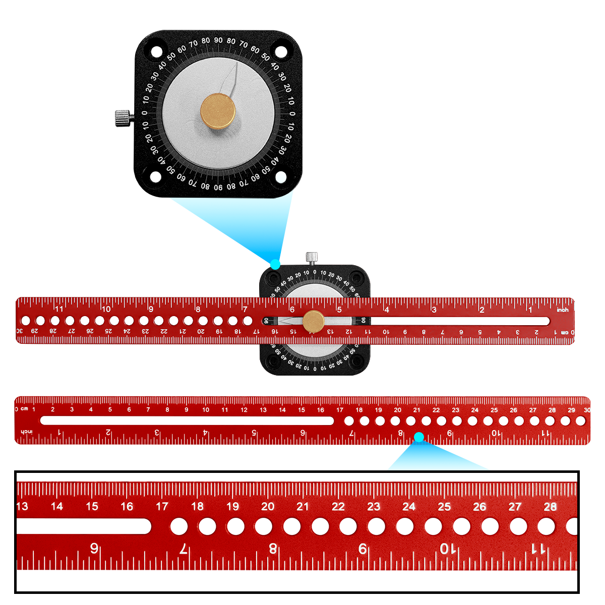 New Woodworking Scriber 360° P - Marking Gauge Tool ulasan dan harga