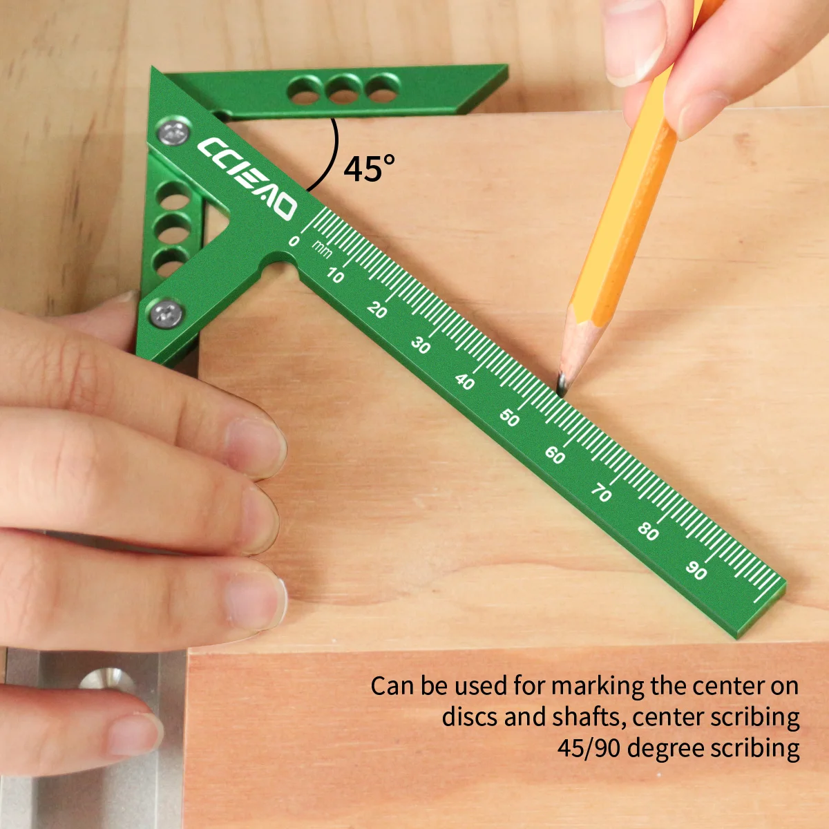 Aluminum Alloy Center Finder L - Marking Gauge Tool ulasan dan harga