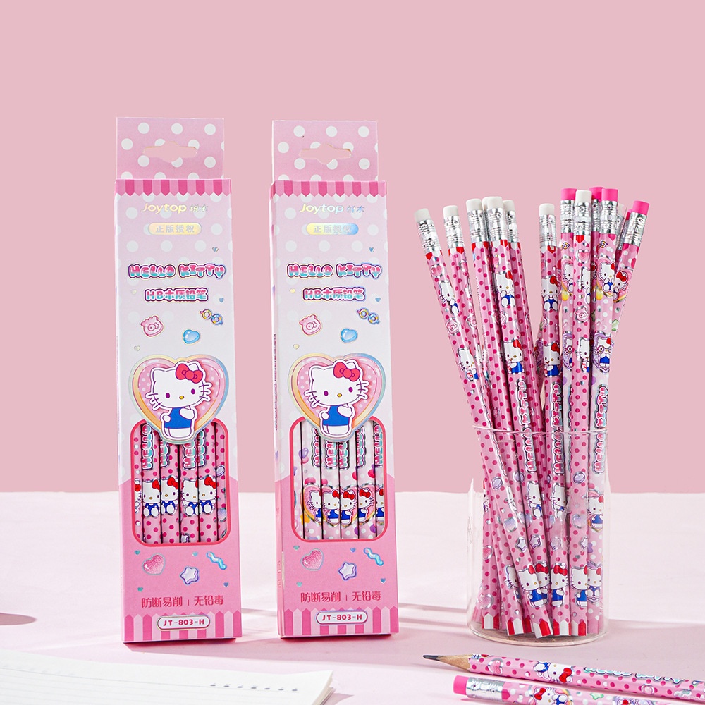 12Pcs Genuine Sanrio Hello Kit - Woodworking Tv ulasan dan harga