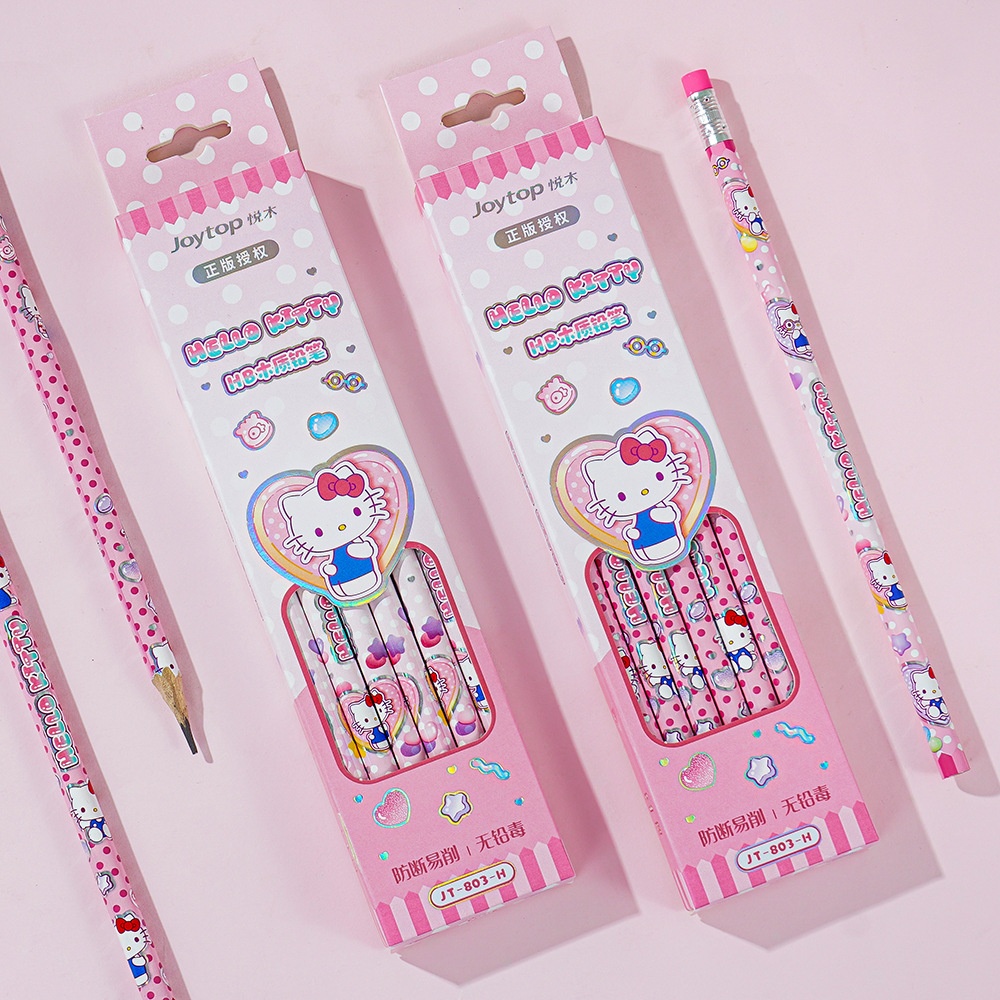 12Pcs Genuine Sanrio Hello Kit - Woodworking Tv ulasan dan harga