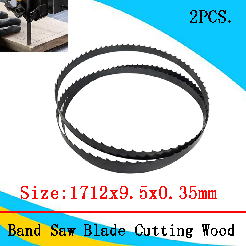 2PCS Bandsaw Blades 1712 Bands - Woodworking Bandsaw ulasan dan harga