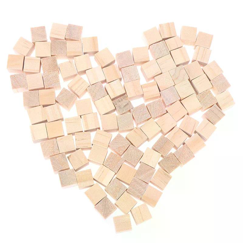 100pcs Unfinished Blank Mini D - Woodworking For Kids ulasan dan harga