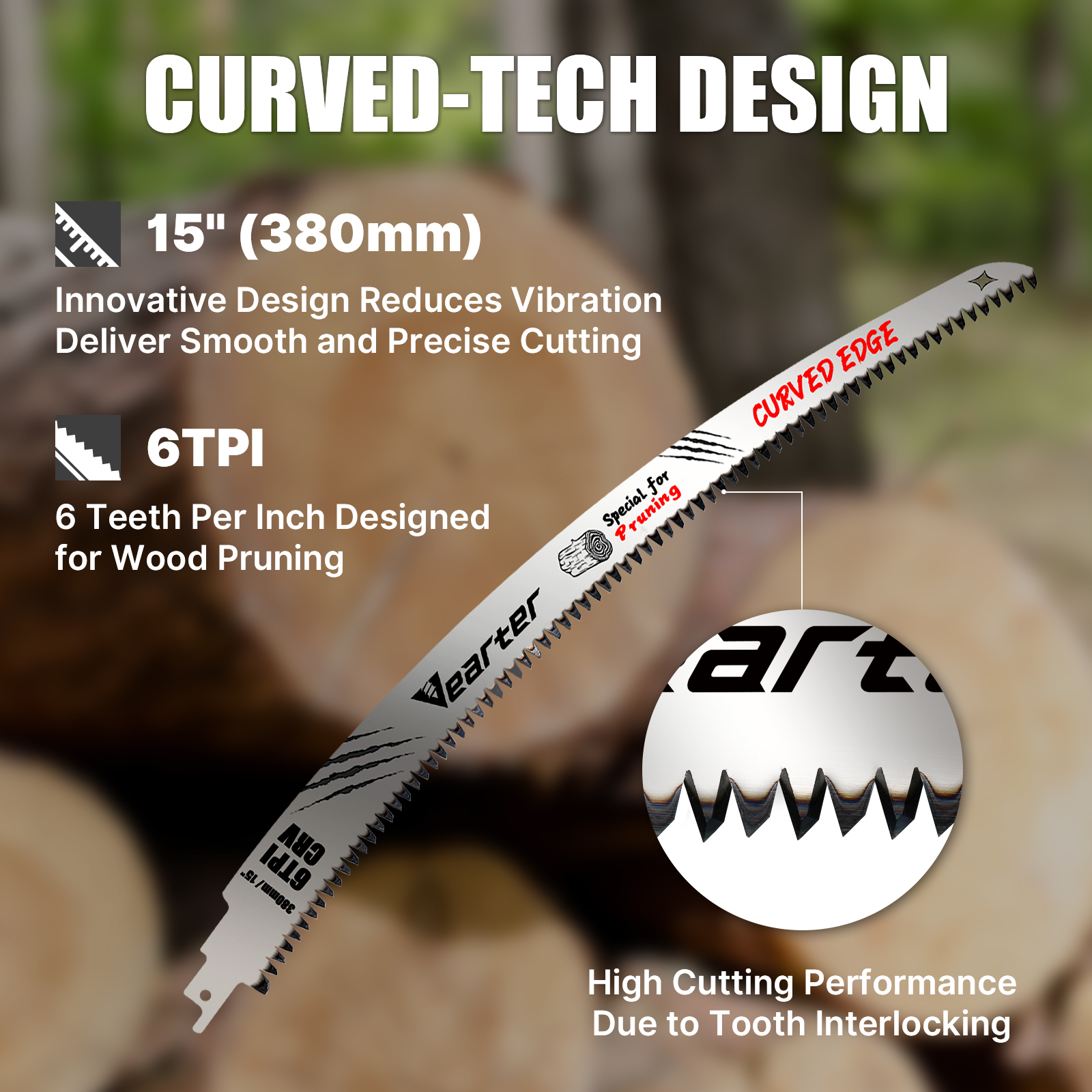 15 Inch Japanese Teeth Recipro - Japanese Pull Saw ulasan dan harga