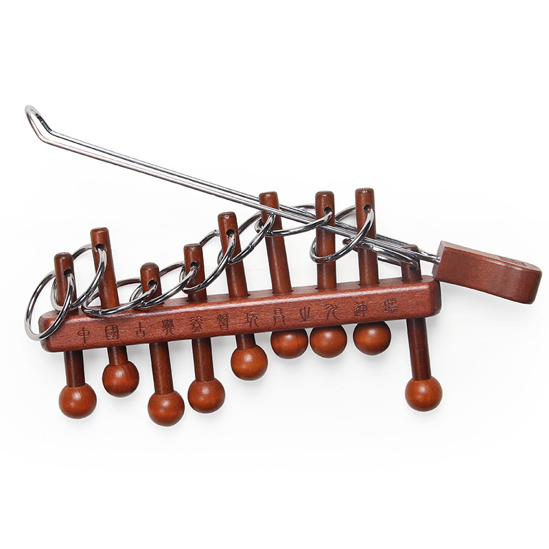 Classical Chinese Nine Linked  - Woodworking Kids Toys ulasan dan harga