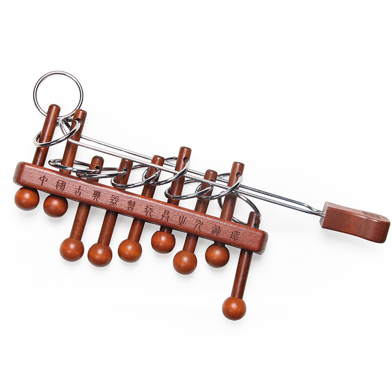 Classical Chinese Nine Linked  - Woodworking Kids Toys ulasan dan harga