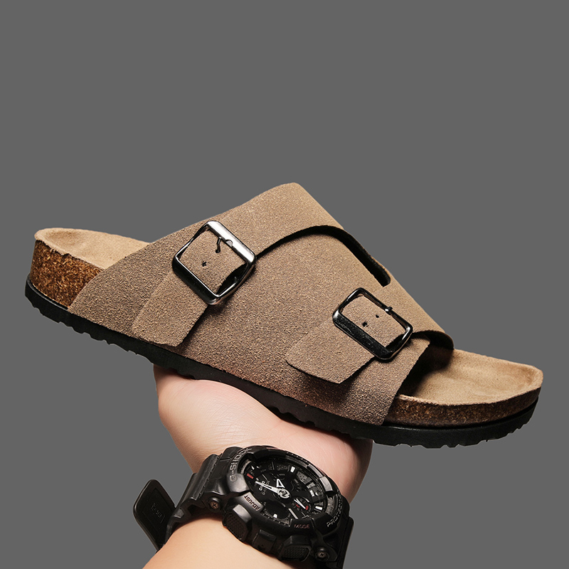 2026 Cork Slippers Men Summer  - Woodworking For Kids ulasan dan harga