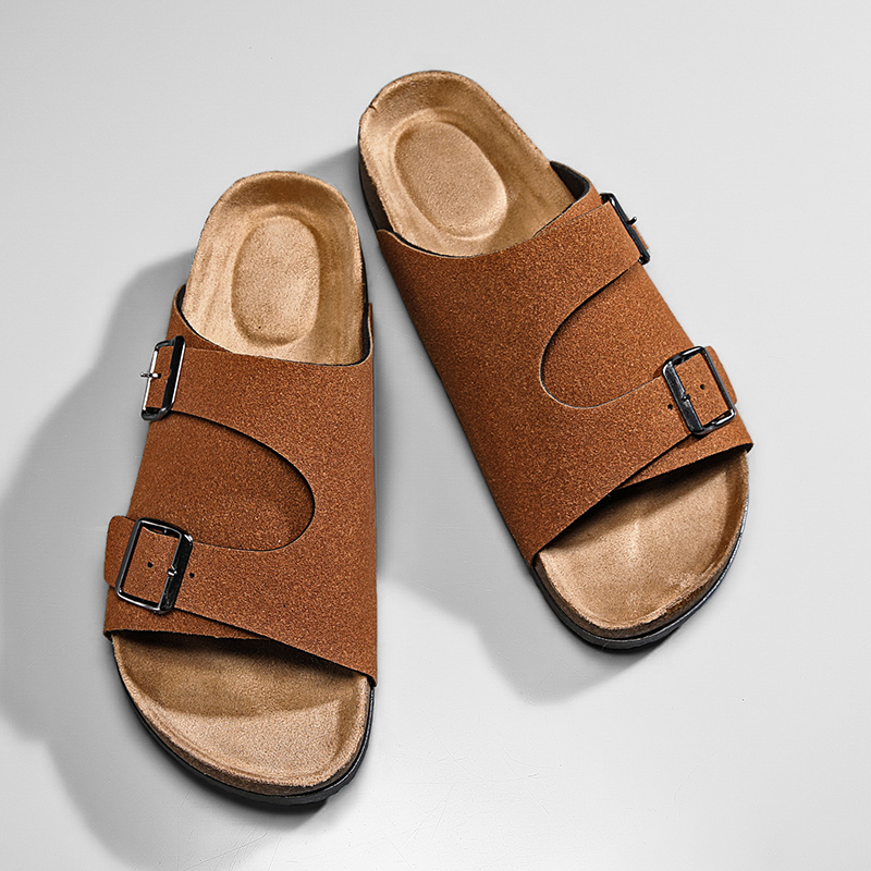 2026 Cork Slippers Men Summer  - Woodworking For Kids ulasan dan harga