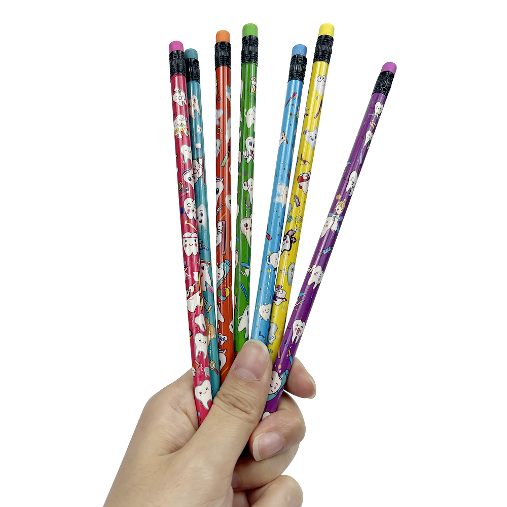 100pcs Assorted Colorful Tooth - Woodworking For Kids ulasan dan harga