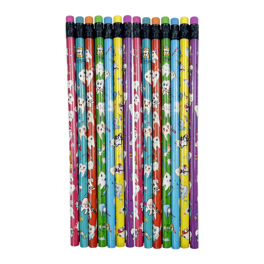 100pcs Assorted Colorful Tooth - Woodworking For Kids ulasan dan harga