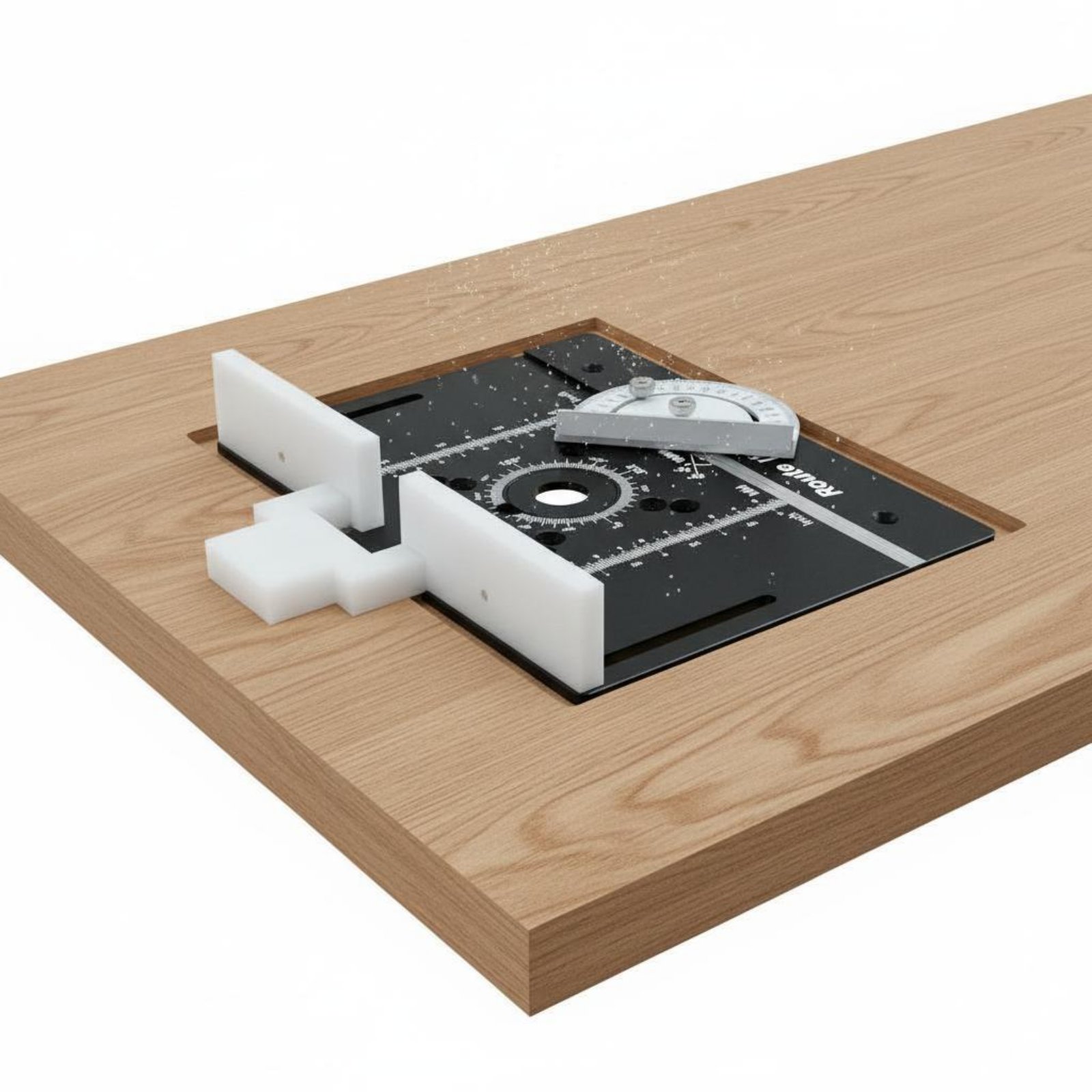 Aluminum Router Insert Plate L - Woodworking Routers ulasan dan harga