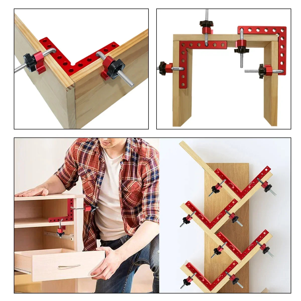 120/140/160mm Right Angle Fixi - Woodworking Industries ulasan dan harga