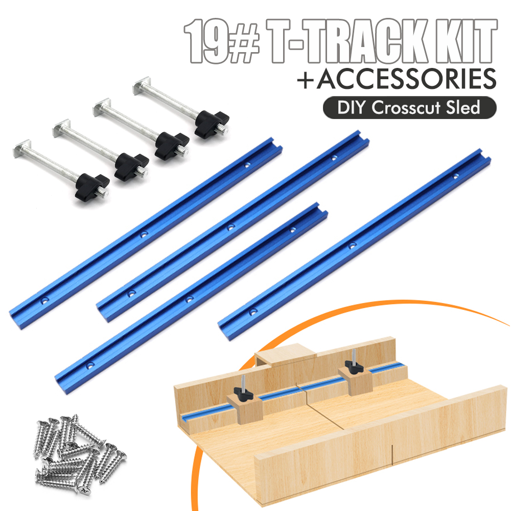 Woodworking 19# T-track Kit an - Woodworking Industries ulasan dan harga