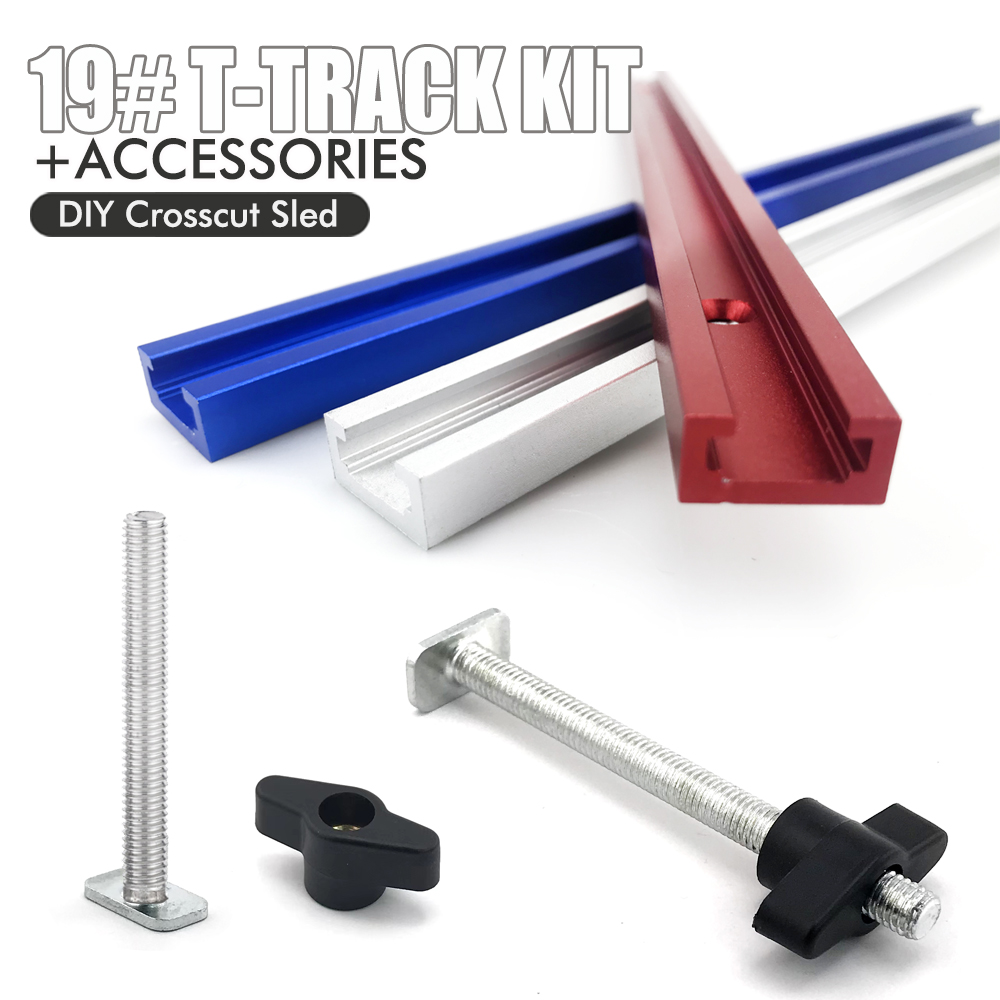 Woodworking 19# T-track Kit an - Woodworking Industries ulasan dan harga