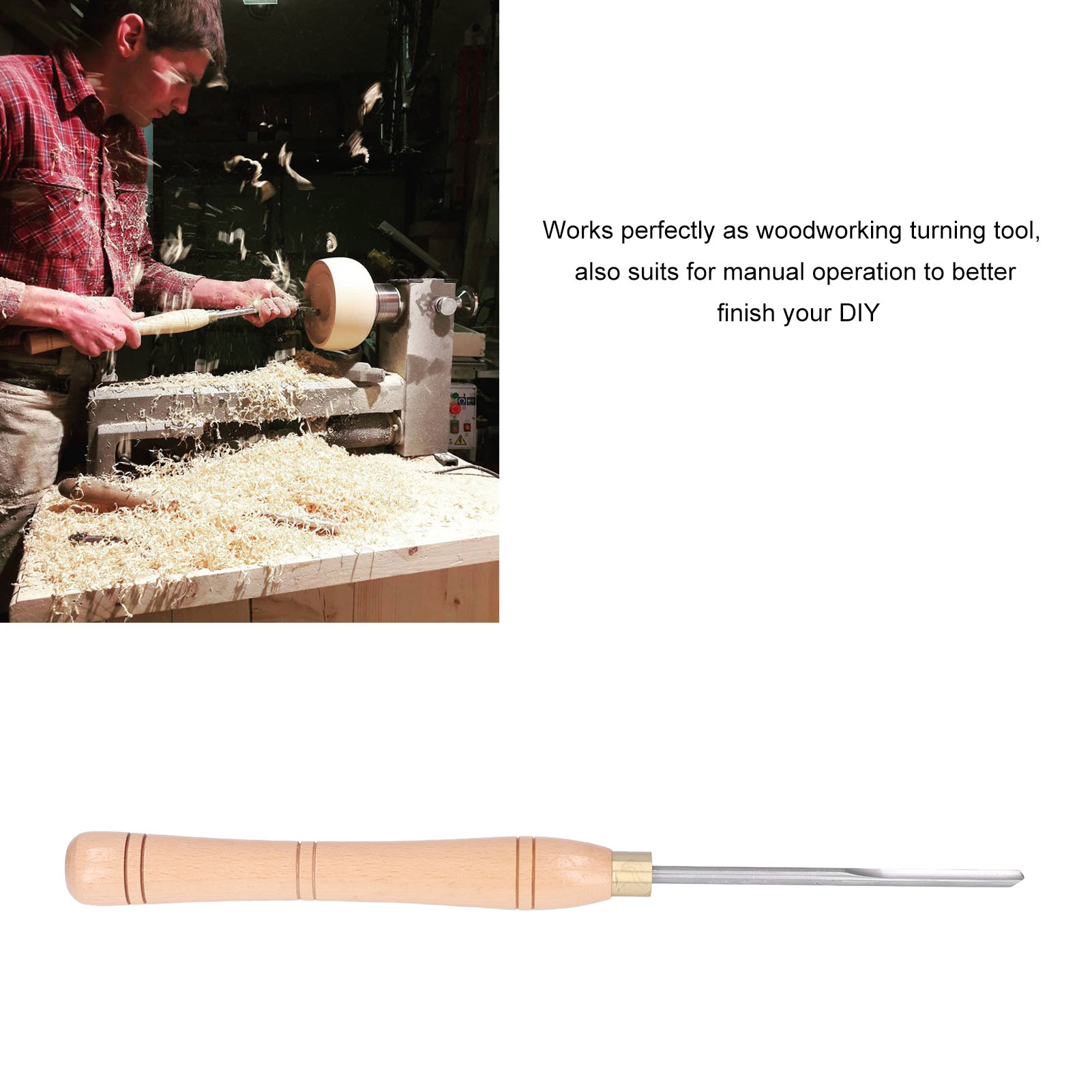 Chisel Turning Tool Wood Lathe - Woodworking Industries ulasan dan harga