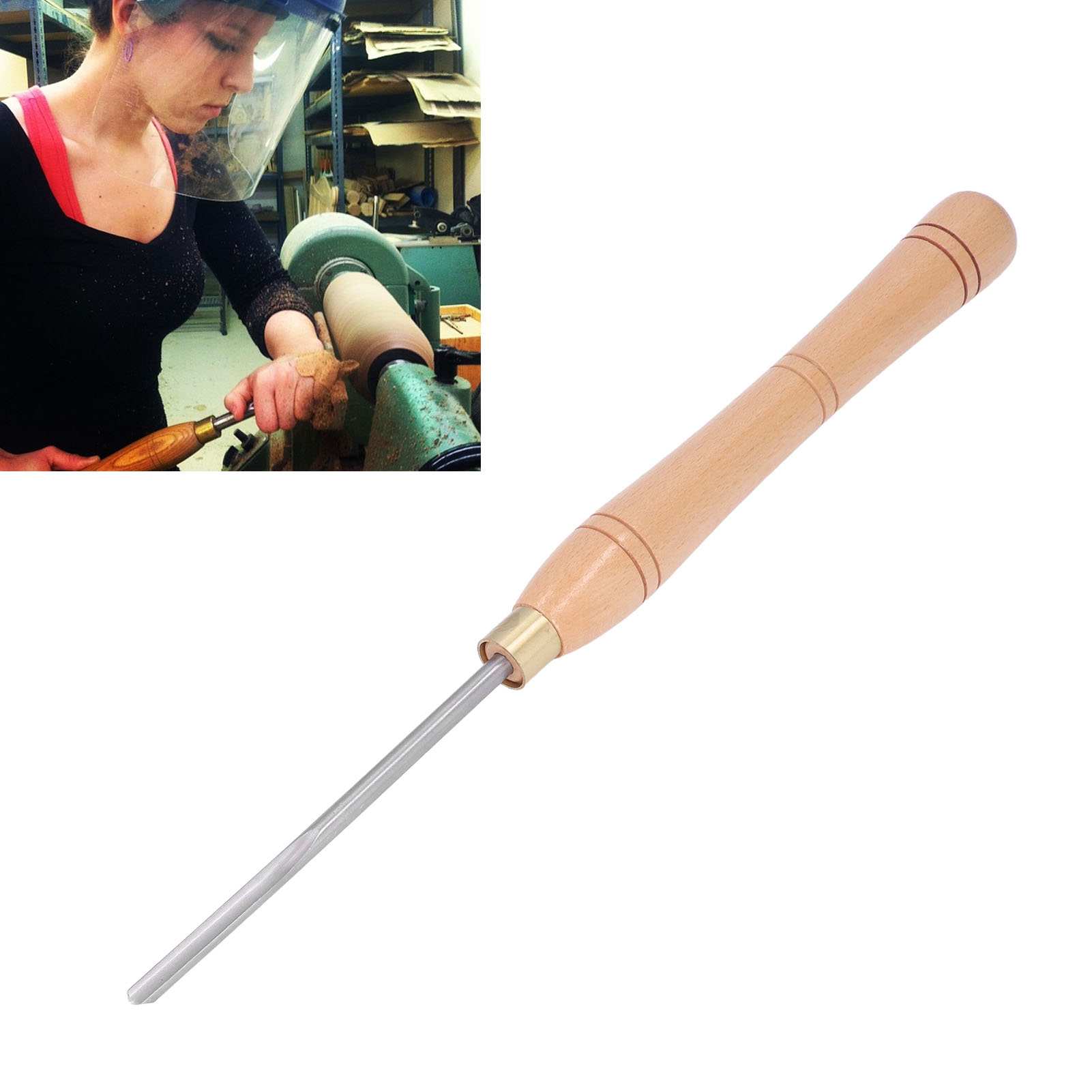 Chisel Turning Tool Wood Lathe - Woodworking Industries ulasan dan harga