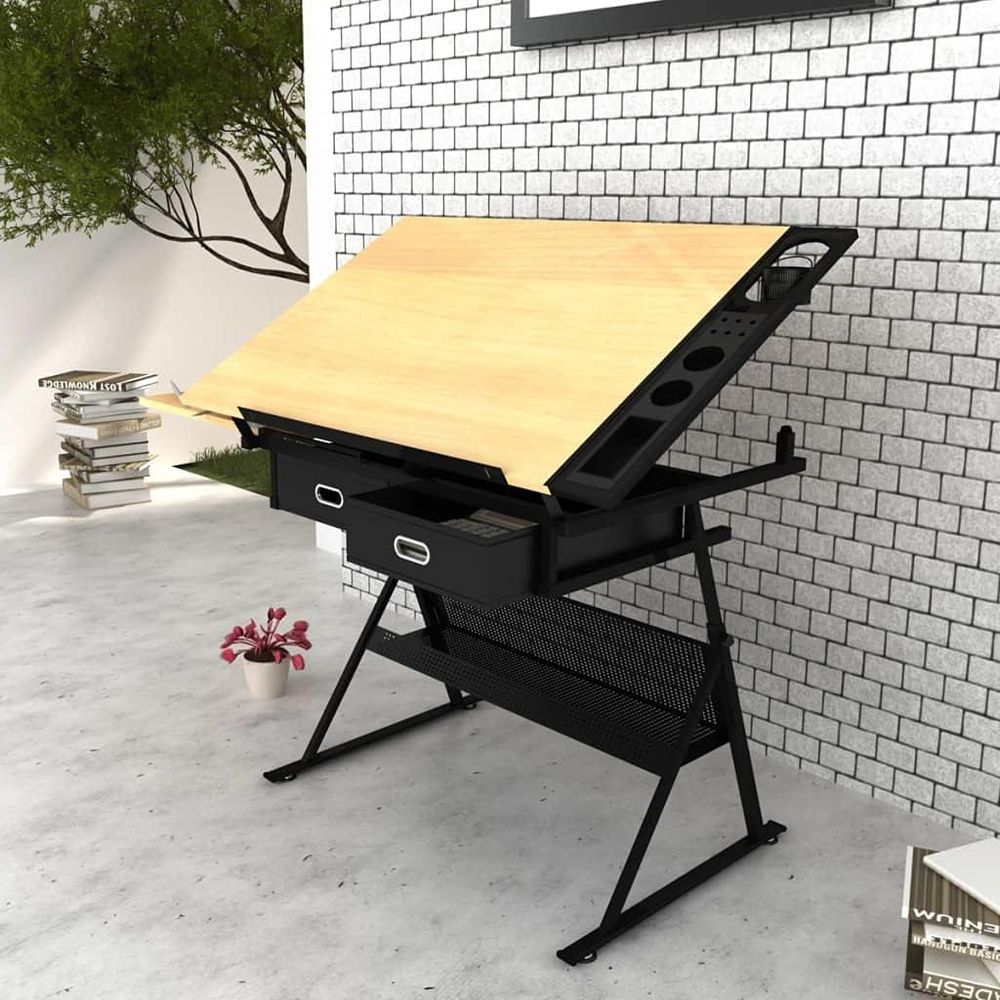 Adjustable Height Drafting Tab - Woodworking Table ulasan dan harga