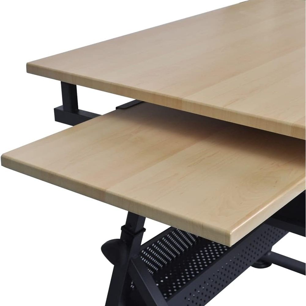 Adjustable Height Drafting Tab - Woodworking Table ulasan dan harga