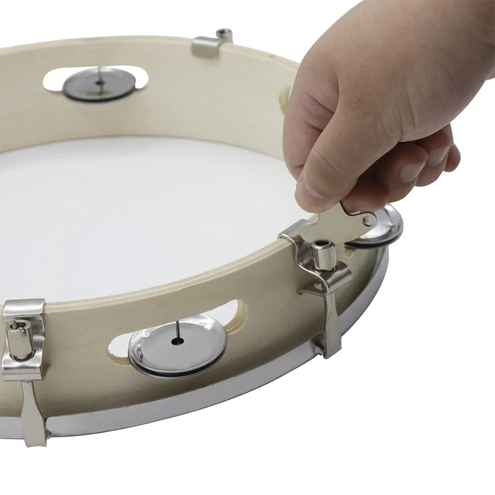 IRIN 10 Inch Tambourine Adjust - Woodworking Kids Toys ulasan dan harga