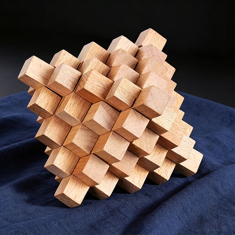 Difficult LuBan Lock Pineapple - Woodworking Kids Toys ulasan dan harga