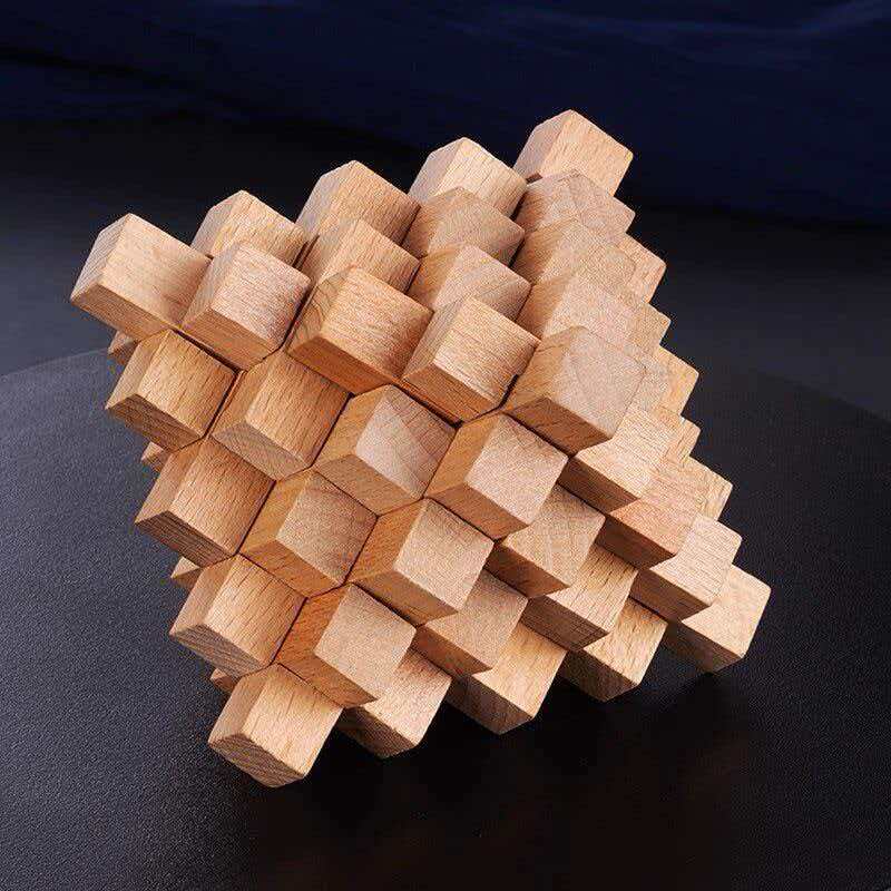 Difficult LuBan Lock Pineapple - Woodworking Kids Toys ulasan dan harga