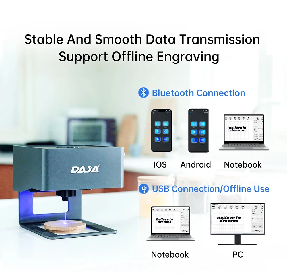 DAJA Laser Engraver CNC DIY DJ - Woodworking Ai ulasan dan harga