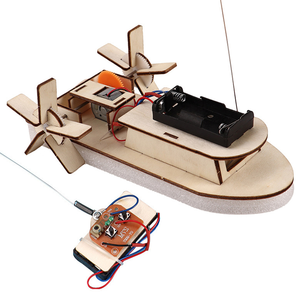 DIY Boat Model Science Toys Ki - Woodworking Kids Toys ulasan dan harga