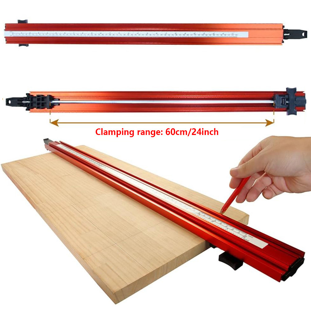 Wood Board Clamp Straight Edge - Woodworking Rasp ulasan dan harga