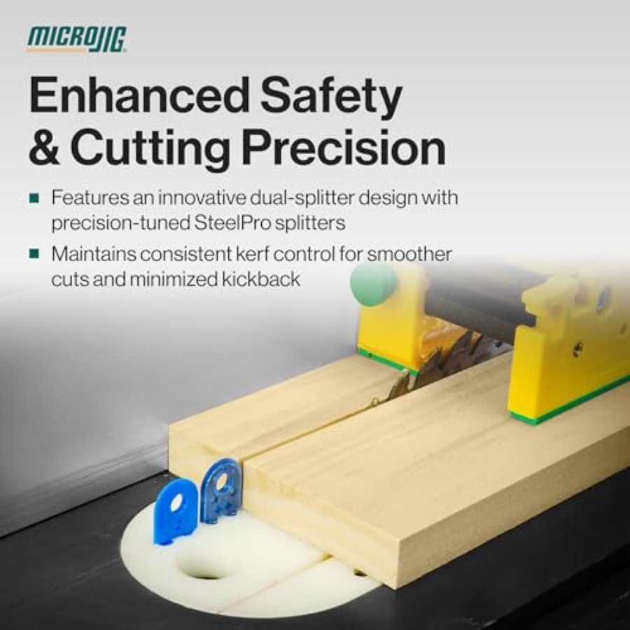 GRR-RIPPER MJ SPLITTER Steel P - Woodworking Kickback ulasan dan harga