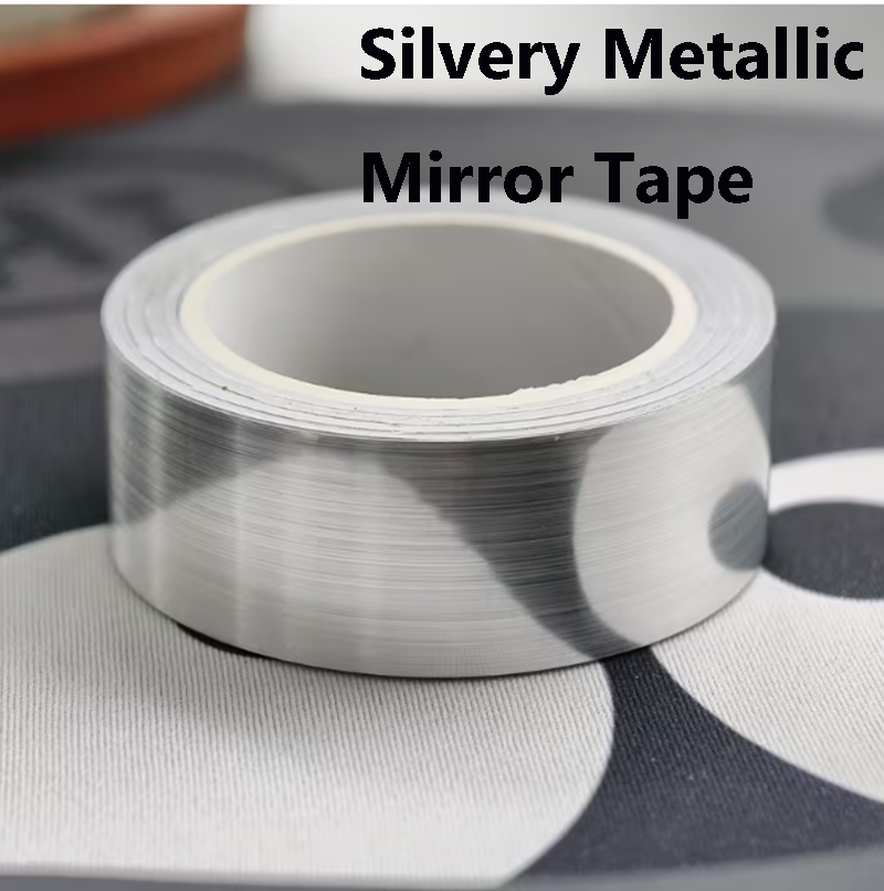 Metallic Silver Mirror Tape -  - Woodworking Tv ulasan dan harga