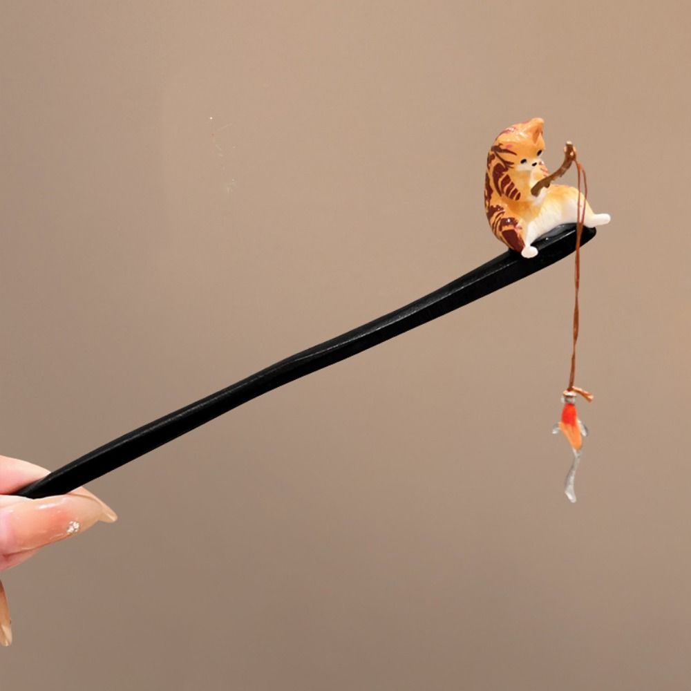 Antique Cat Fishing Wooden Hai - Woodworking For Kids ulasan dan harga