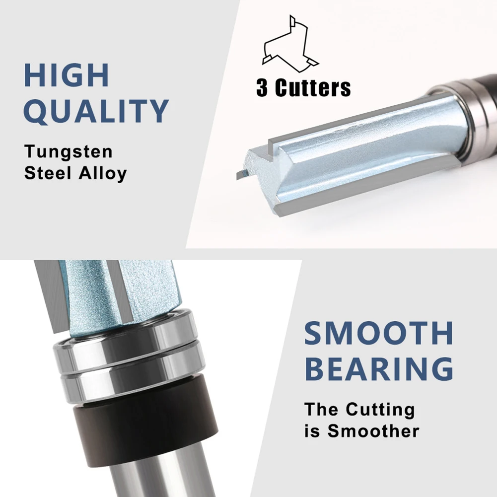 12mm Shank Router Carbide Allo - Woodworking Kickback ulasan dan harga