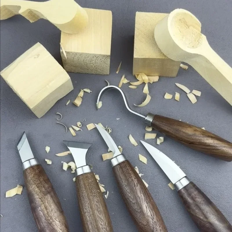 5pcs/Set Tools for Wood Carvin - Wood Chisel Set ulasan dan harga