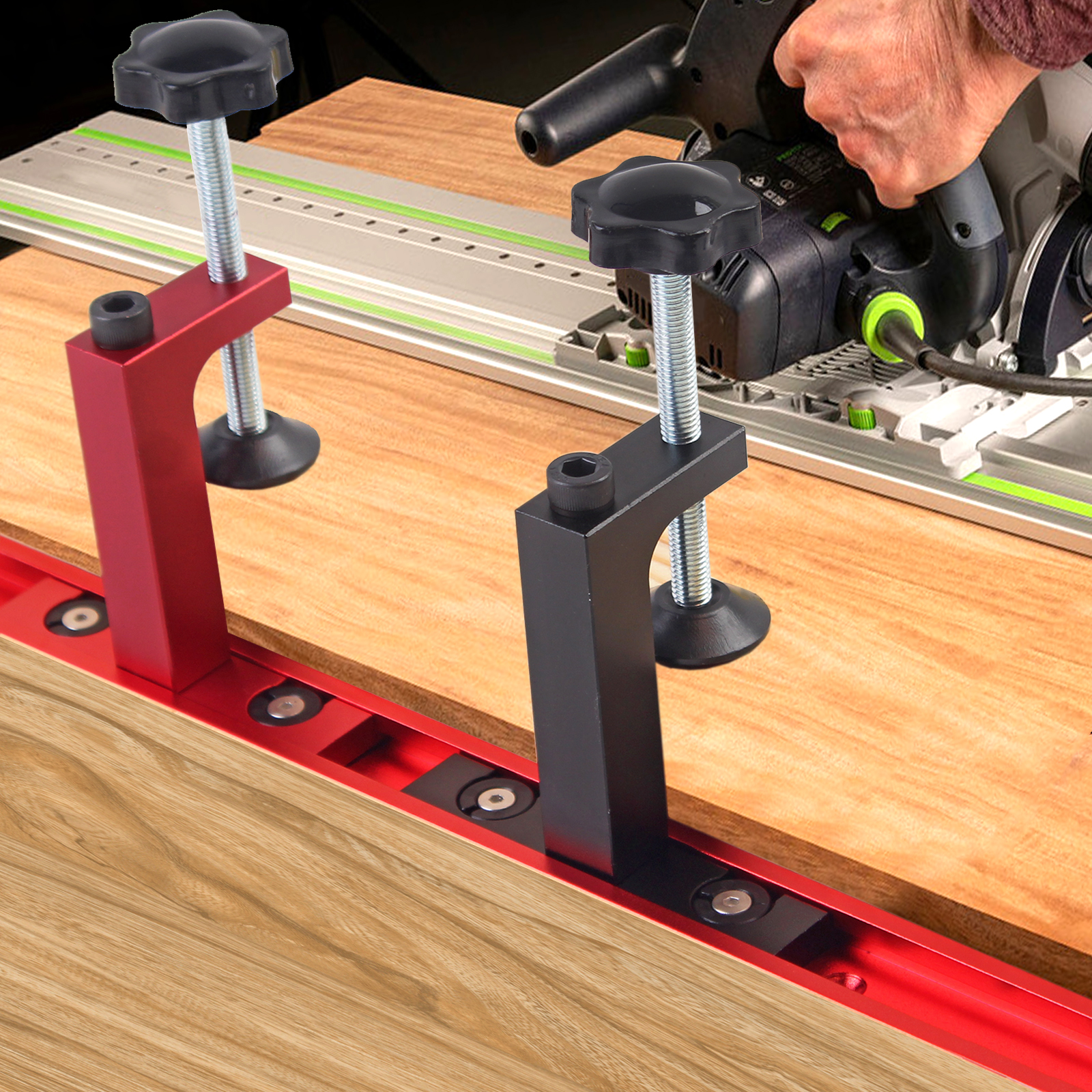 1Pc For 30/45 type T-Track Fix - Woodworking Bandsaw ulasan dan harga