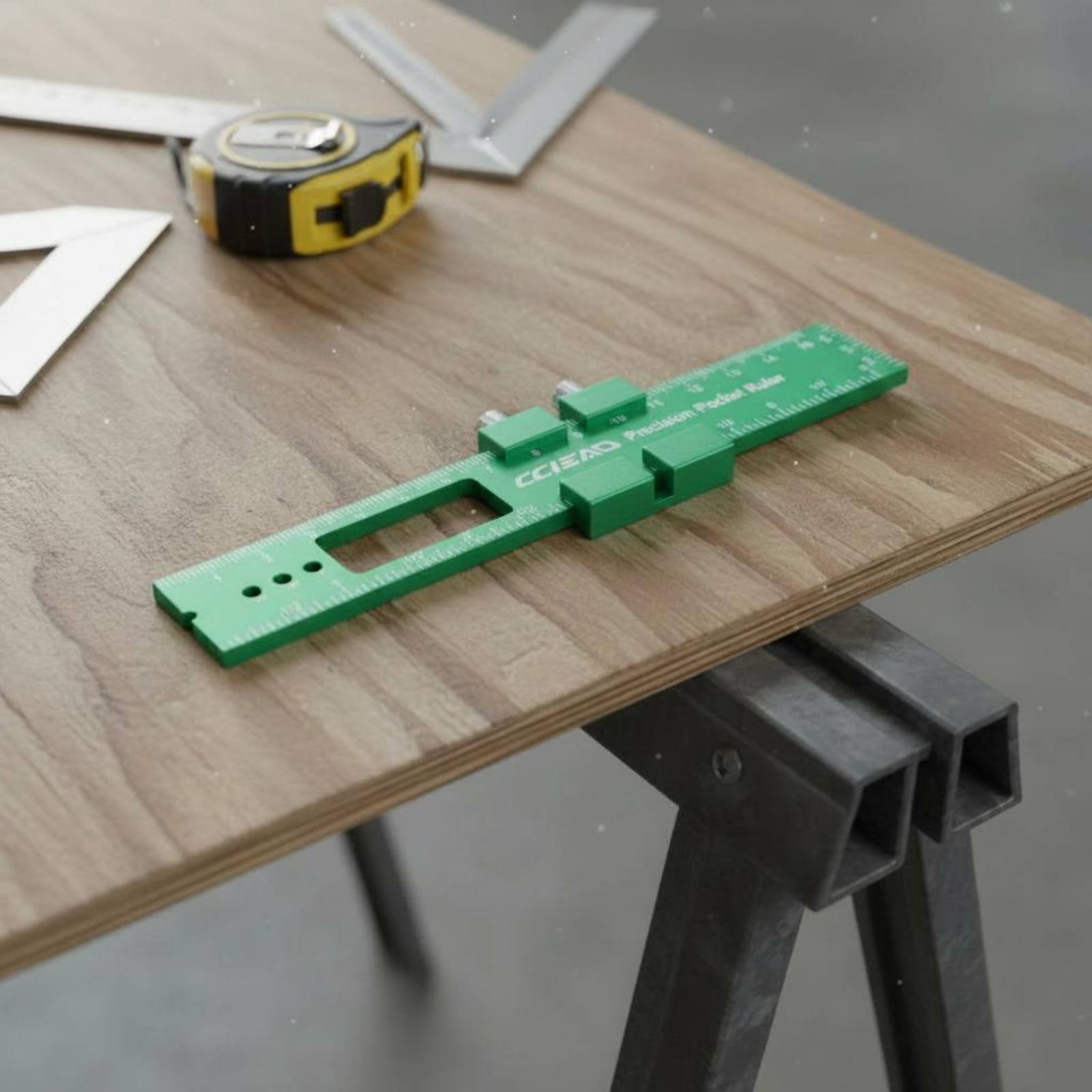 Aluminum Angle Ruler Clear Sca - Marking Gauge Tool ulasan dan harga