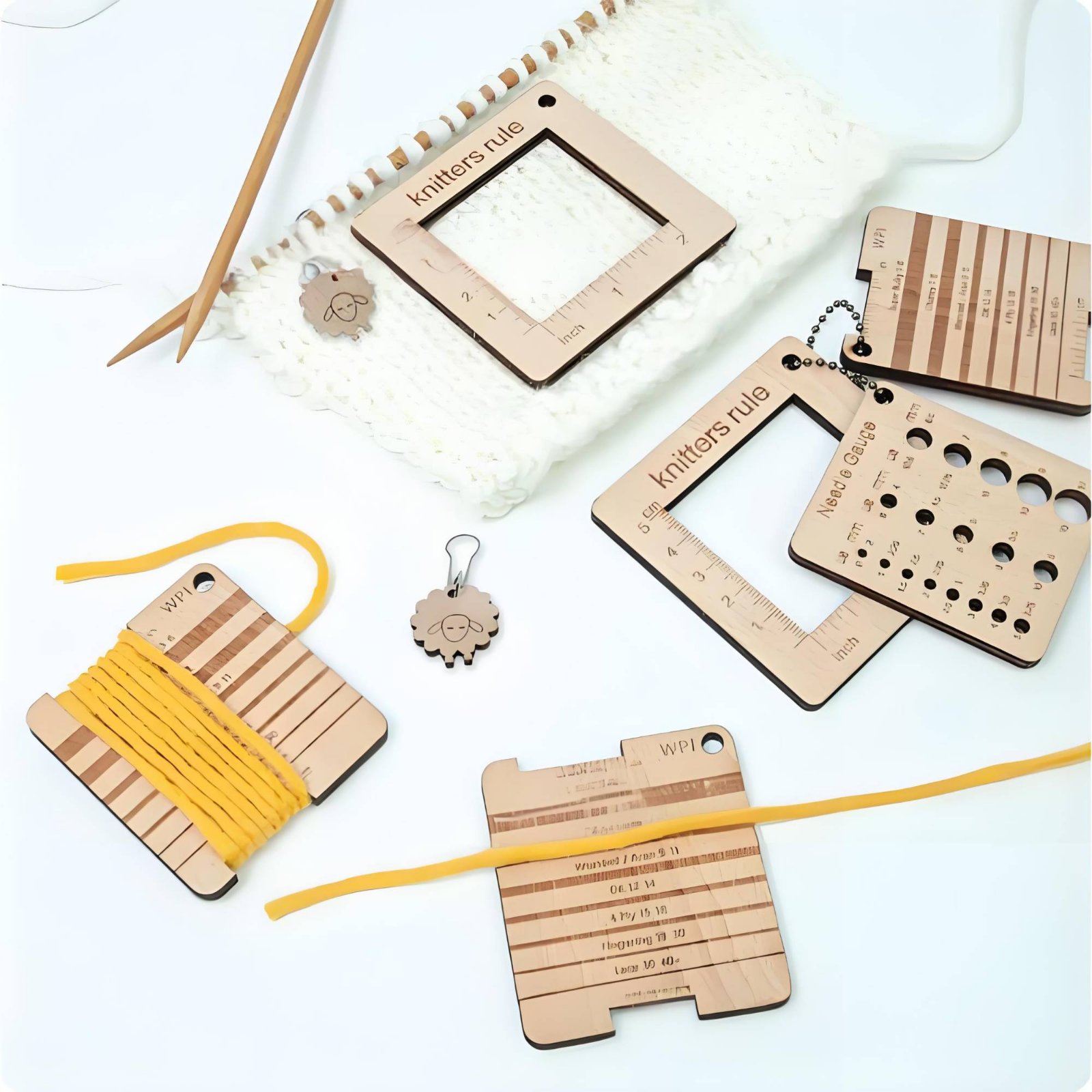 Knitting Point Gauge Clear Mar - Marking Gauge Tool ulasan dan harga