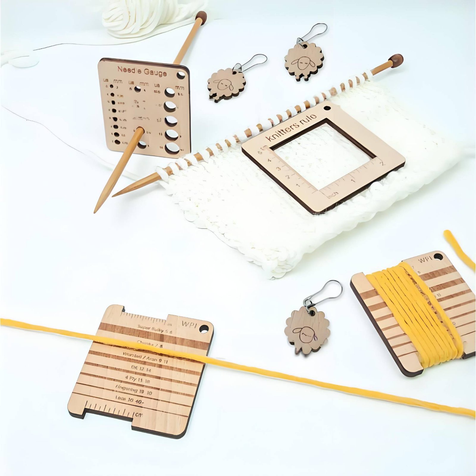 Knitting Point Gauge Clear Mar - Marking Gauge Tool ulasan dan harga
