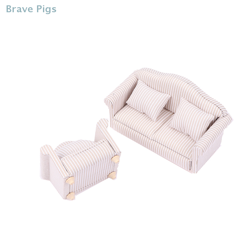 1:12 Mini Furniture Sofa With  - Woodworking Tv ulasan dan harga